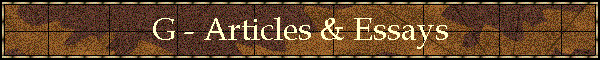 G - Articles & Essays