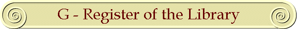 G - Register of the Library