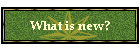 What is new?