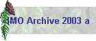 IMO Archive 2003