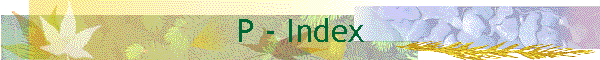 P - Index