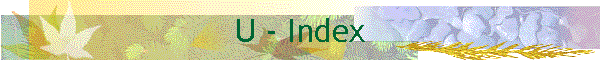 U - Index